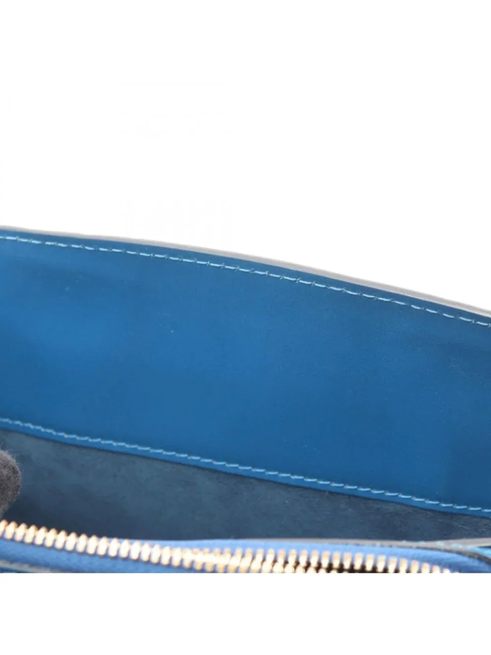 Louis Vuitton Handbag Pont Neuf Toledo Blue Leather